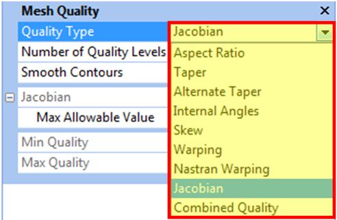Kontrola jakości oraz dynamiczna zmiana kształtu siatki za pomocą Meshing Toolbox